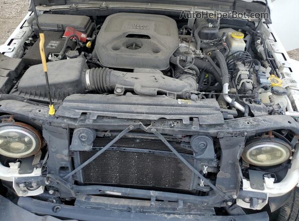 1C4HJXEN8LW127657 2020 JEEP WRANGLER White Вид підкапотного простору