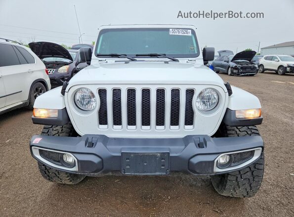 1C4HJXEN9MW791435 2021 JEEP WRANGLER Белый Вид спереди