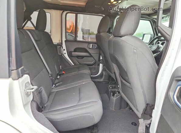 1C4HJXEN9MW791435 2021 JEEP WRANGLER Белый Вид задней части салона