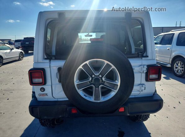 1C4HJXENXPW598053 2023 JEEP WRANGLER White Rear view