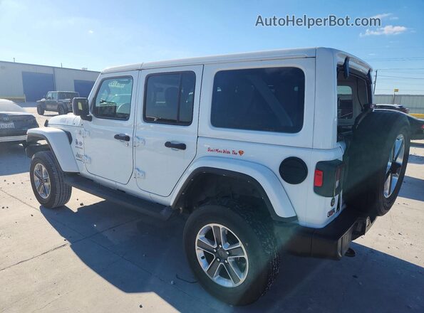 1C4HJXENXPW598053 2023 JEEP WRANGLER White Rear left