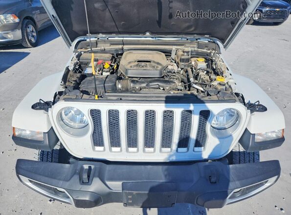 1C4HJXENXPW598053 2023 JEEP WRANGLER White Rear interior view