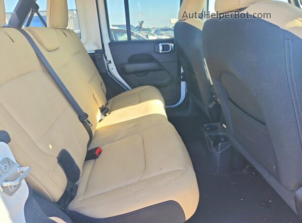 1C4HJXENXPW598053 2023 JEEP WRANGLER White Rear seats view