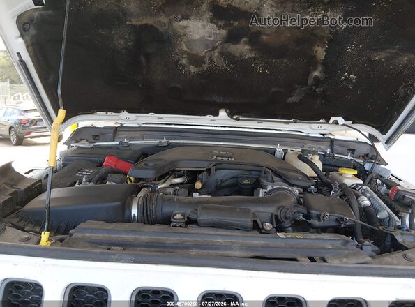 1C4HJXFG0JW308555 2018 JEEP WRANGLER UNLIMITED White Вид ззаду