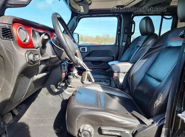 1C4HJXFG0LW239286 2020 JEEP WRANGLER Black წინა სალონის ხედი