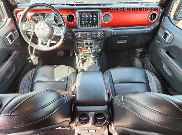 1C4HJXFG0LW239286 2020 JEEP WRANGLER Black წინა პანელის ხედი