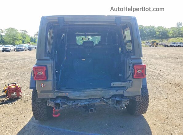 1C4HJXFG0MW536673 2021 JEEP WRANGLER Серый Вид сзади