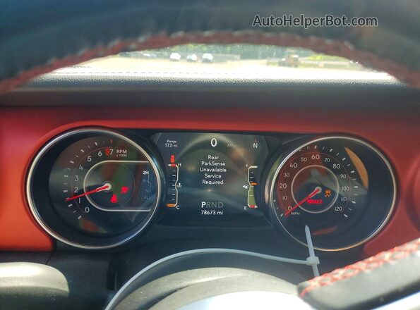 1C4HJXFG0MW536673 2021 JEEP WRANGLER Серый Вид щитка приборов