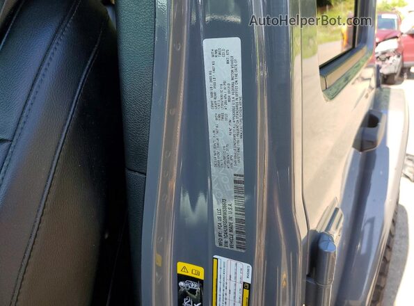1C4HJXFG0MW536673 2021 JEEP WRANGLER Серый Панорамный вид салона 360°