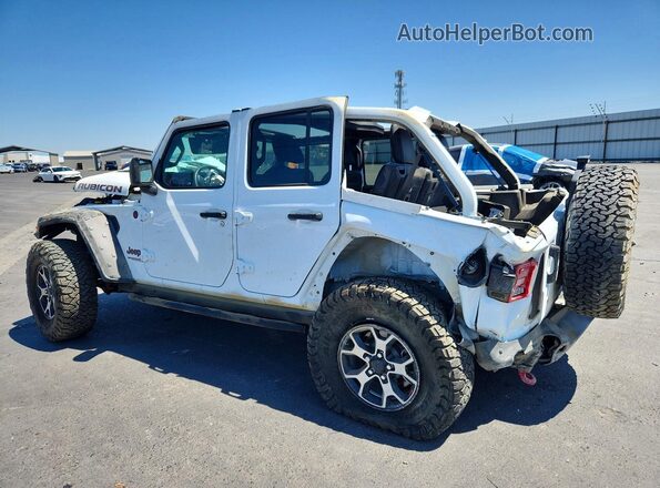 1C4HJXFG2JW265675 2018 JEEP WRANGLER White Tył lewy
