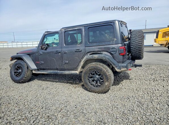 1C4HJXFG2JW302384 2018 JEEP WRANGLER Charcoal Задня ліва чверть