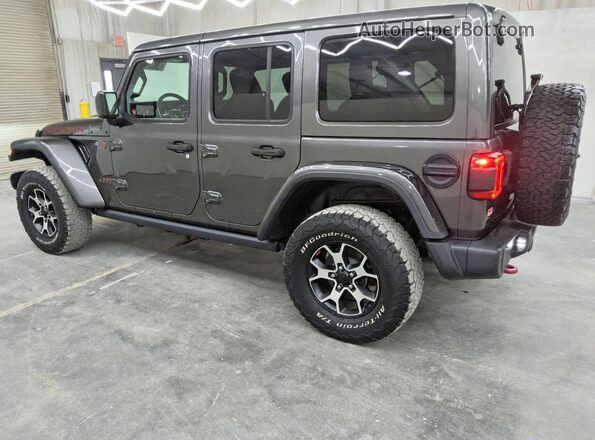 1C4HJXFG3MW617280 2021 JEEP WRANGLER Угольный Задняя левая четверть