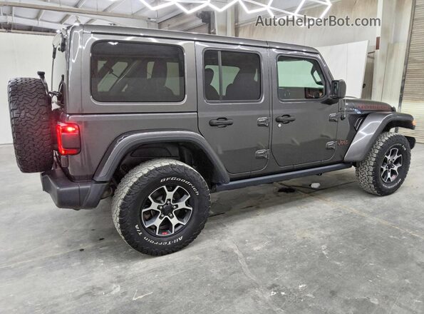 1C4HJXFG3MW617280 2021 JEEP WRANGLER Угольный Задняя правая четверть