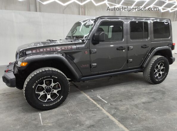 1C4HJXFG3MW617280 2021 JEEP WRANGLER Угольный Панорамный вид салона 360°