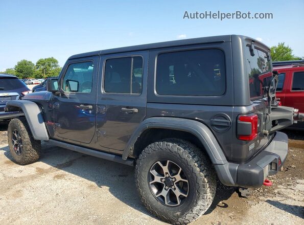 1C4HJXFG4KW634246 2019 JEEP WRANGLER Gray Задня ліва чверть