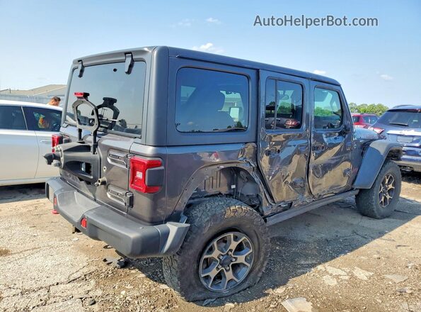 1C4HJXFG4KW634246 2019 JEEP WRANGLER Gray Задня права чверть
