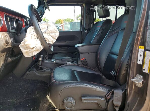 1C4HJXFG4KW634246 2019 JEEP WRANGLER Gray Вид салону спереду