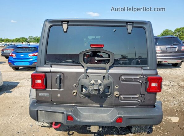 1C4HJXFG4KW634246 2019 JEEP WRANGLER Gray Вид ззаду