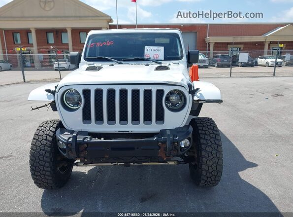 1C4HJXFG4LW217629 2020 JEEP WRANGLER UNLIMITED White Vista del cuadro de instrumentos