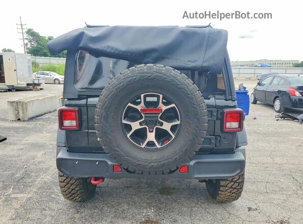 1C4HJXFG5KW666428 2019 JEEP WRANGLER Черный Вид сзади