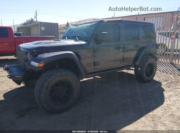 1C4HJXFG5LW191705 2020 JEEP WRANGLER UNLIMITED Черный Передняя левая четверть