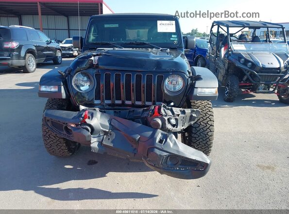 1C4HJXFG5LW239039 2020 JEEP WRANGLER UNLIMITED Черный Вид спереди