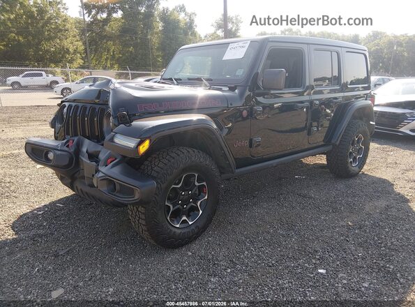 1C4HJXFG5PW533031 2023 JEEP WRANGLER Черный Передняя левая четверть
