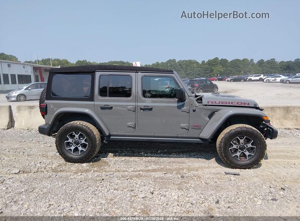 1C4HJXFG6KW609509 2019 JEEP WRANGLER UNLIMITED Gray Rear interior view