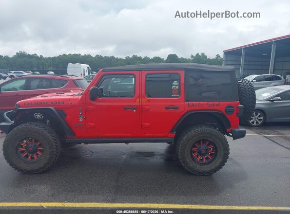 1C4HJXFG7MW744498 2021 JEEP WRANGLER UNLIMITED Red Սալոնի 360 աստիճան տեսք