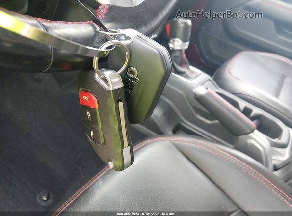 1C4HJXFG8MW760032 2021 JEEP WRANGLER UNLIMITED Red წინა პანელის ხედი