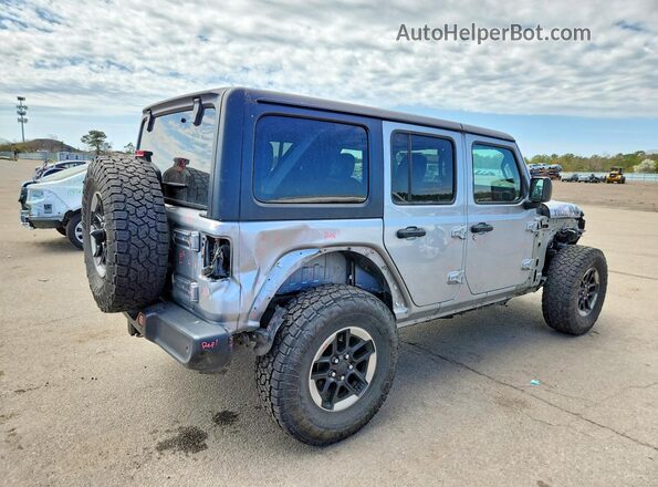 1C4HJXFN0JW176931 2018 JEEP WRANGLER Silver Tył prawy