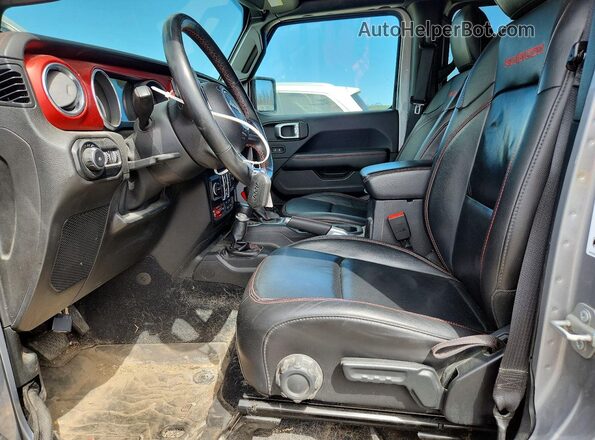 1C4HJXFN0JW176931 2018 JEEP WRANGLER Silver Widok wnętrza z przodu