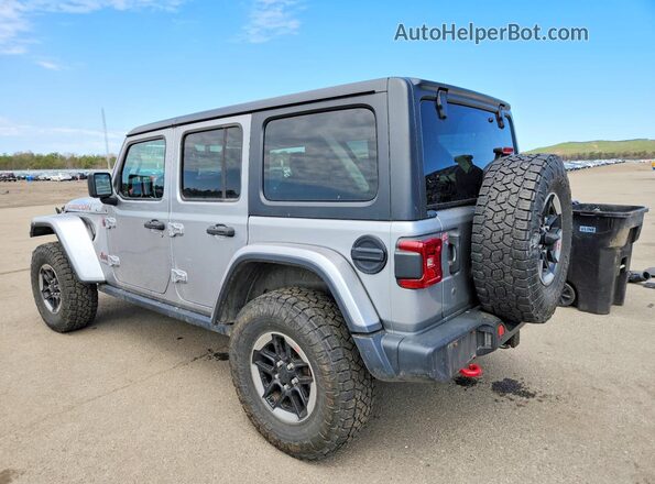 1C4HJXFN0JW176931 2018 JEEP WRANGLER Silver Tył lewy