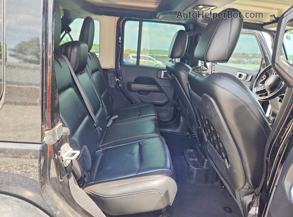 1C4HJXFN0KW585433 2019 JEEP WRANGLER Black Հետևի նստատեղերի տեսք