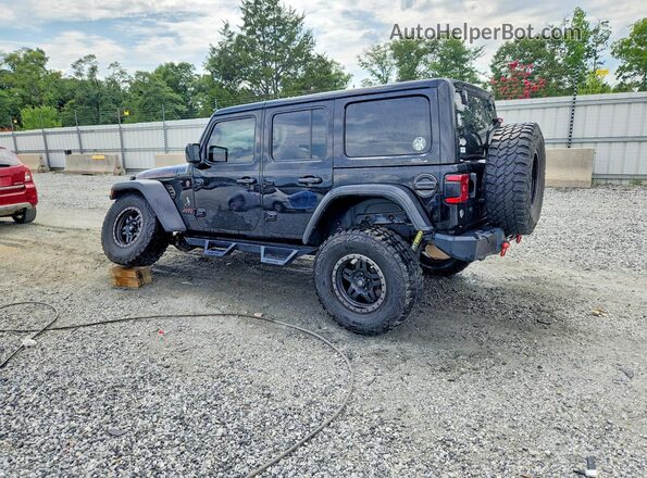 1C4HJXFN0KW585433 2019 JEEP WRANGLER Black Հետևի ձախ