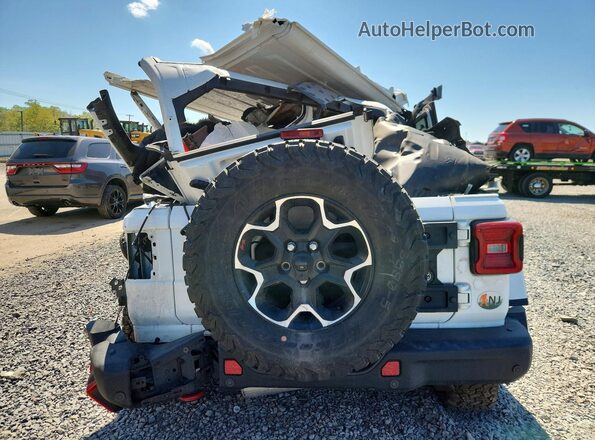 1C4HJXFN1LW267385 2020 JEEP WRANGLER White Вид ззаду