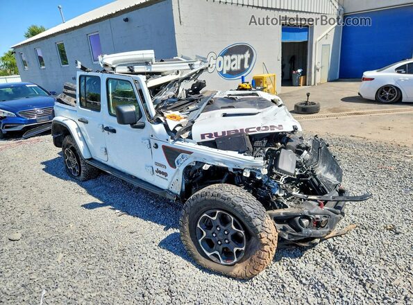 1C4HJXFN1LW267385 2020 JEEP WRANGLER White Передня права чверть
