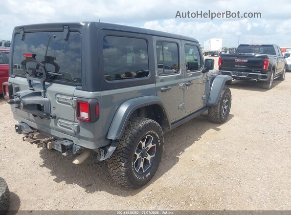 1C4HJXFN1MW747122 2021 JEEP WRANGLER UNLIMITED Gray უკანა მარჯვენა