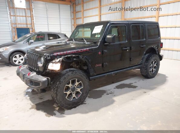 1C4HJXFN2JW141596 2018 JEEP WRANGLER UNLIMITED Black Front left