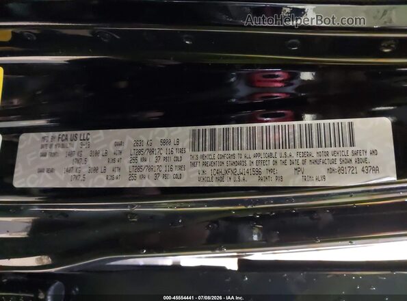 1C4HJXFN2JW141596 2018 JEEP WRANGLER UNLIMITED Black Engine compartment view