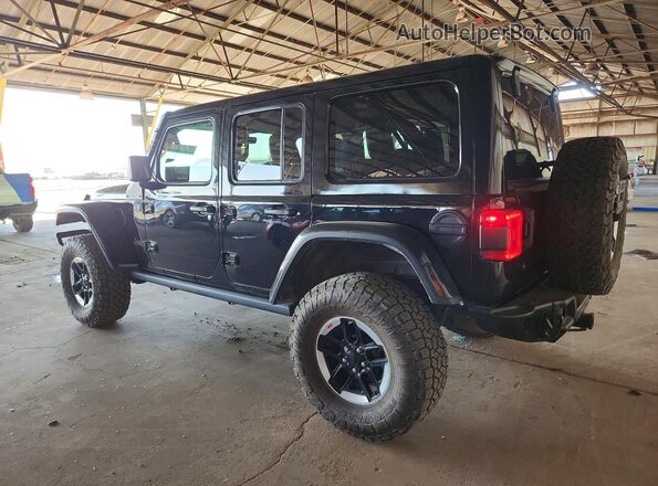 1C4HJXFN2KW681435 2019 JEEP WRANGLER Черный Задняя левая четверть