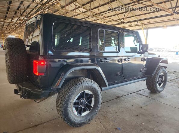 1C4HJXFN2KW681435 2019 JEEP WRANGLER Черный Задняя правая четверть