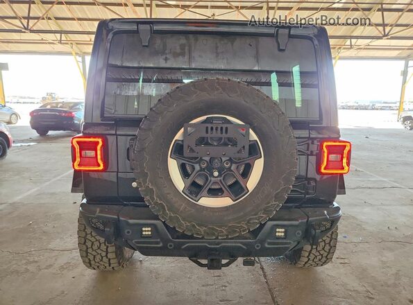 1C4HJXFN2KW681435 2019 JEEP WRANGLER Черный Вид сзади