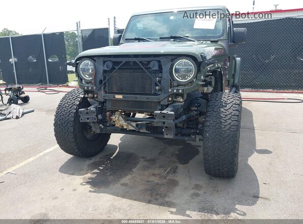 1C4HJXFN2LW325696 2020 JEEP WRANGLER UNLIMITED Green Вид спереду
