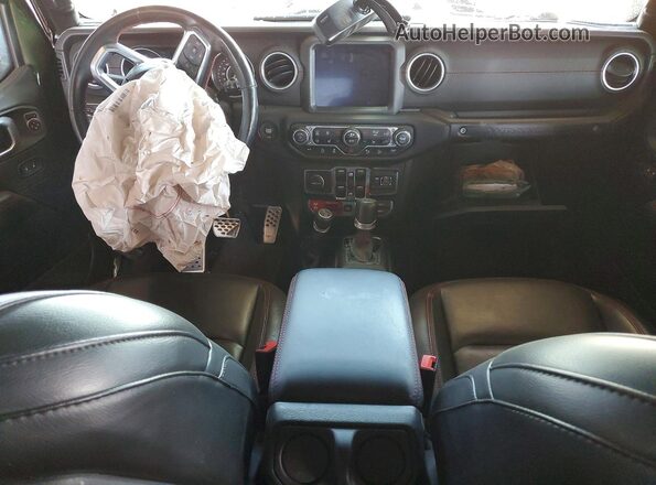 1C4HJXFN2LW337511 2020 JEEP WRANGLER Green Widok deski rozdzielczej