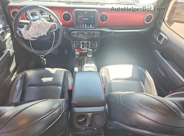 1C4HJXFN3KW545525 2019 JEEP WRANGLER Gray Widok deski rozdzielczej
