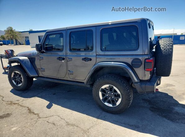 1C4HJXFN3KW545525 2019 JEEP WRANGLER Gray Tył lewy
