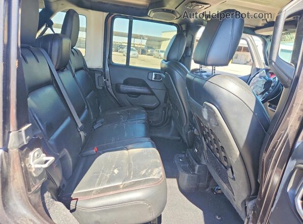 1C4HJXFN3KW545525 2019 JEEP WRANGLER Gray Widok tylnych siedzeń
