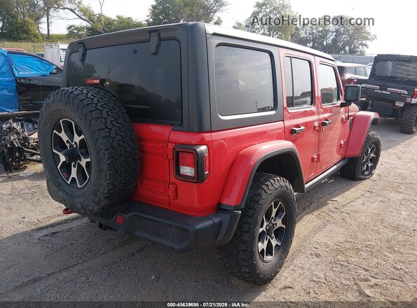 1C4HJXFN3MW605953 2021 JEEP WRANGLER UNLIMITED Red Հետևի աջ