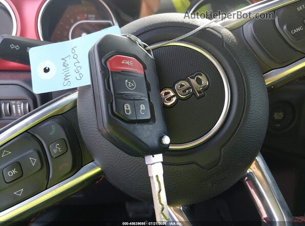 1C4HJXFN3MW605953 2021 JEEP WRANGLER UNLIMITED Red Առջևի վահանակի տեսք